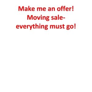 EVERYTHING MUST GO! Make an offer!